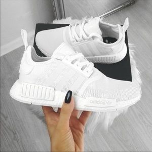 adidas all white nmd women's